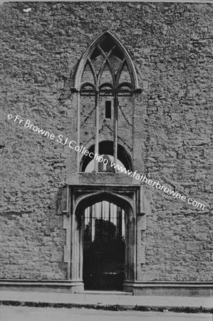 FRIARS MINORS  NAVE TOWER AND EAST WINDOW